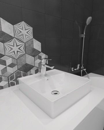 Смеситель для умывальника Rubineta Lima-18