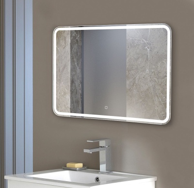 Зеркало Silver Mirrors Давид-S 800x550 (сенс. Выкл., бегущая подсветка) LED-00002738