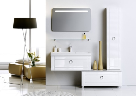 Тумба напольная AQWELLA Инфинити Н10 Inf.03.10, белая