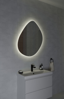 Зеркало Cersanit Eclipse smart 76x90 с подсветкой органик 64152