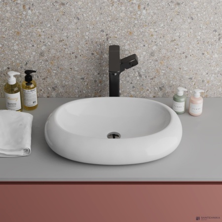 Умывальник накладной Grossman GR-3011 64*44*11, белый