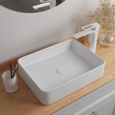 Умывальник накладной Iddis Slide 47 SLIWS02i27, белый