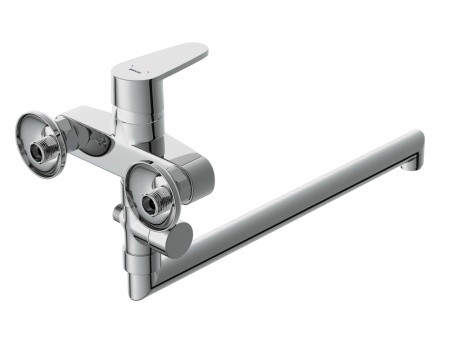 Смеситель для душа однорычажный излив 30см Cersanit Cari 63028