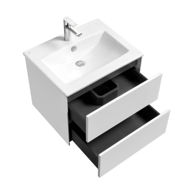 Тумба Акватон Сохо 60 с умывальником Элина 60 1A2580V0AJ010