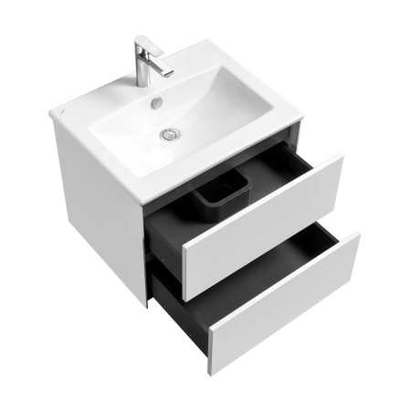 Тумба Акватон Сохо 60 с умывальником Элина 60 1A2580V0AJ010