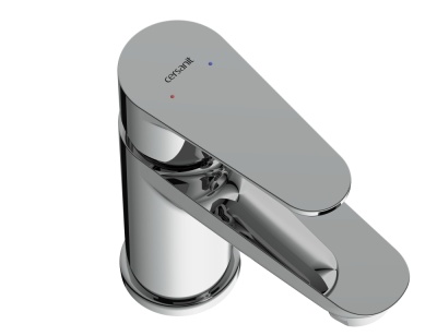 Смеситель для умывальника однорычажный Cersanit Cersania, хром A63030. Образец. Распродажа