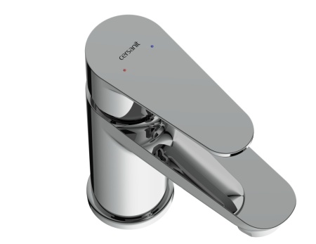 Смеситель для умывальника однорычажный Cersanit Cersania, хром A63030. Образец. Распродажа