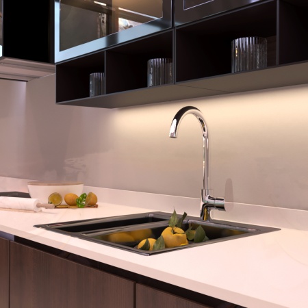 Смеситель для кухни Gross Aqua Space 3118288С-В02. Образец. Распродажа