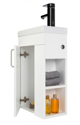 Тумба подвесная 40 см с умывальником Iddis Torr TOR40W1i95K. Образец. Акция