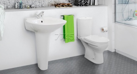 Унитаз-компакт Santeri Ультра, белый 1P4013S0000BF