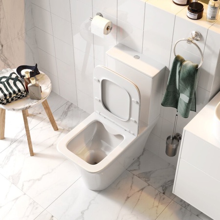 Унитаз напольный Cerutti Nivolet, белый CT8457