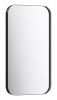 Зеркало в металлической раме Aqwella RM, черный RM0205BLK