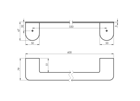 Набор аксессуаров для ванной комнаты Rubineta Alto