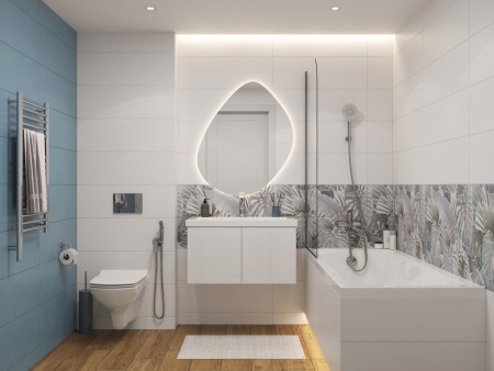 Смеситель для ванны с длинным изливом однорычажный Cersanit Flavis 64093