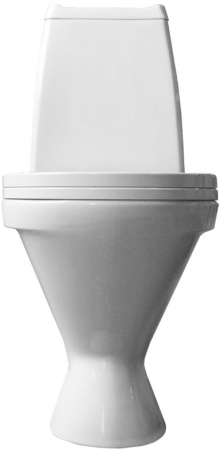 Унитаз-компакт напольный Sanita Кама стандарт KMASACC01090211, белый