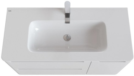 Тумба с умывальником Iddis Edifice 100 белый EDI10WFi95K