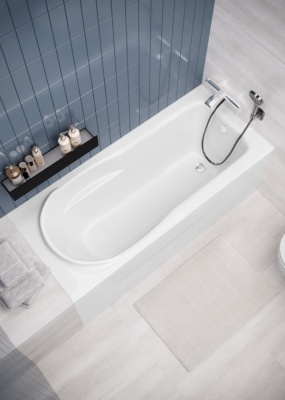 Ванна акриловая с ножками Bonito Home MALVA 170*70, белый BH-MA-204-170/St Ванна акриловая с ножками Bonito Home MALVA 170*70, белый BH-MA-204-170/St
