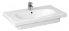 Тумба под умывальник подвесная Cersanit Melar 80 с умывальником Como 80, белый (SU-MEL-CM80+UM-NTR80/1)