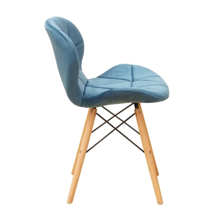 Стул для дома Gudzon BML-046 синий бархат