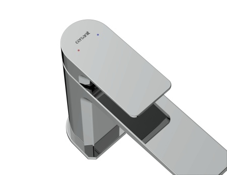 Смеситель для умывальника однорычажный Cersanit Nature, хром А63063