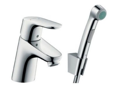 Смеситель для умывальника Hansgrohe Focus 70 31926000 с гигиеническим душем
