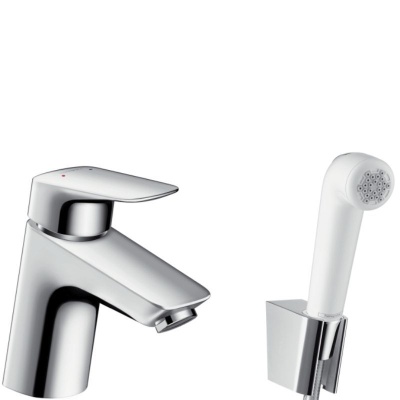 Смеситель для умывальника Hansgrohe Logis 70 71290000 с гигиеническим душем