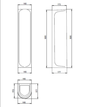 Пьедестал Santeri Вест белый