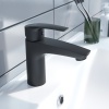 Смеситель для умывальника Iddis Ray RAYBL00i01, черный