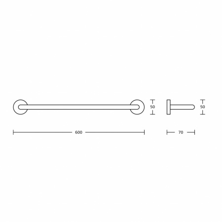 Вешалка для полотенец Gross Aqua Delta GA18024
