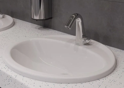 Смеситель для раковины электронный Santek Космо, хром WH5A06019C001. Акция