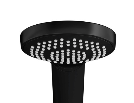 Душевой гарнитур (стойка) 3 режима шланг 200 PVC черный Cersanit Neno 63696