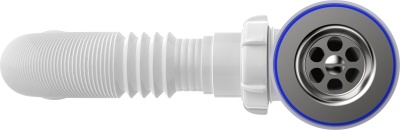 Сифон для умывальника Aquant Standart, белый S1015-35-MR