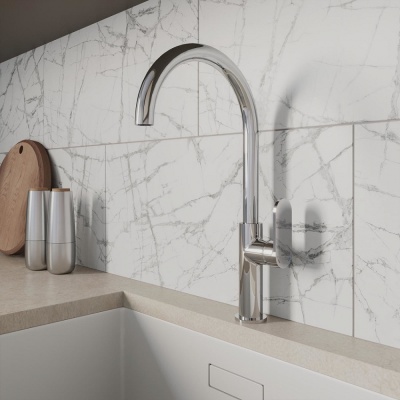 Смеситель для кухни высокий Milardo Meal, хром M01SBJHM05.Акция