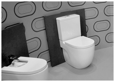 Унитаз-компакт Roca N-Meridian с сиденьем микролифт, универсальный выпуск