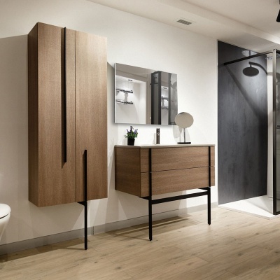 Зеркало Silver Mirrors Алмина 1000х800 (сенсорный выключатель) в алюминиевом профиле ФР-00002158