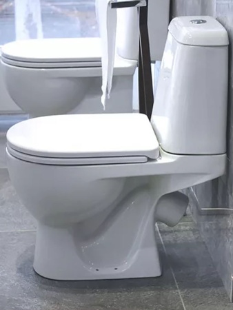 Унитаз-компакт напольный Sanita Luxe Max MAXSLCC01040513, белый