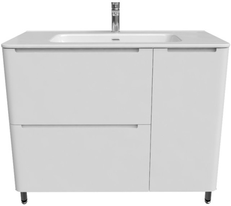 Тумба с умывальником Iddis Edifice 100 белый EDI10WFi95K