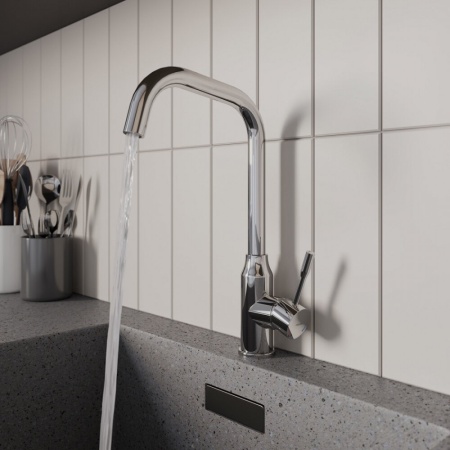 Смеситель для кухни Milardo Meal, хром M01SBL0M05