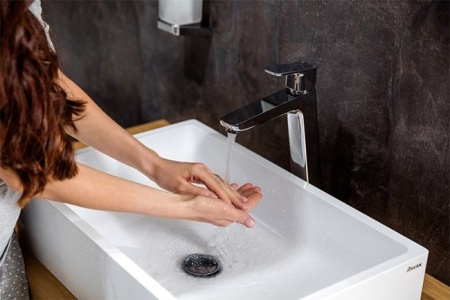 Смеситель для умывальника высокий Ravak TD 015.00