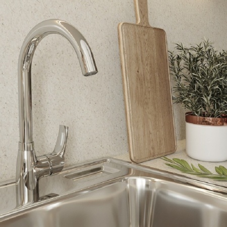 Смеситель для кухни высокий Milardo Meal M07SB0JM05