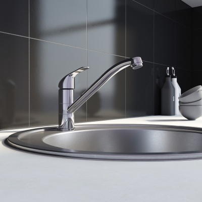 Смеситель для кухни с поворотным изливом Milardo Meal M02SBR0M05