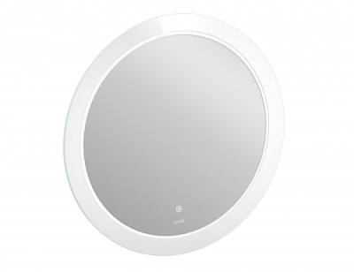Зеркало круглое Cersanit LED 72 с подсветкой белый LU-LED012*72-d-Os. Распродажа