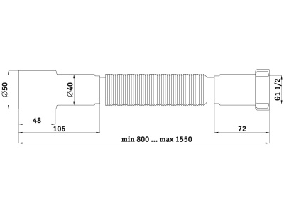 Гибкая труба Ани Пласт 1/2 K116