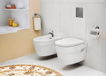 Сиденье для подвесного унитаза с микролифтом AM.PM Bliss L C537852WH