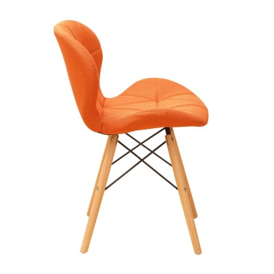 Комплект кухонных стульев Gudzon BML-046 4 штуки:оранжевый ткань