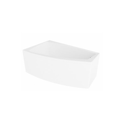 Ванна акриловая левая с ножками без панели Cersanit LORENA белая 150х90 S301-084