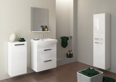 Пенал напольный Cersanit MELAR 35 универсальный, белый SL-MEL