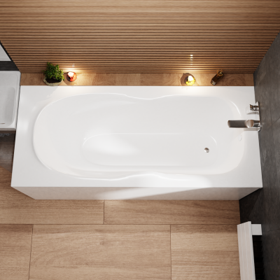 Ванна акриловая с ножками, без панели Centrum Bonito Home ZEA 1700X700