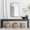 Зеркало Silver Mirrors Incanto 600х1000 (черный декор, бесконтактный сенсор, гор./верт.)