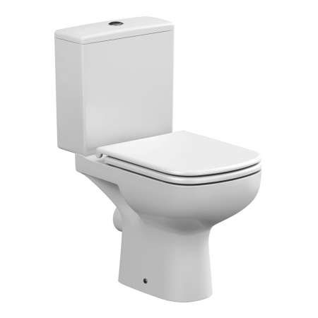 Унитаз-компакт с сиденьем дюропласт Cersanit COLOUR CLEAN ON011 3/5л, белый S-KO-COL011-3/5-COn-DL-w. Акция